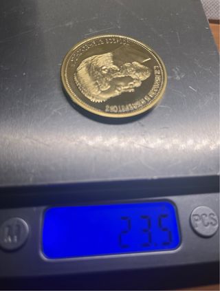 Moneda Oro Puro Nicolás I 1911