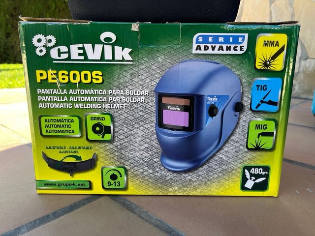 URGE Soldador y Pantalla Automática CEVIK PE600S