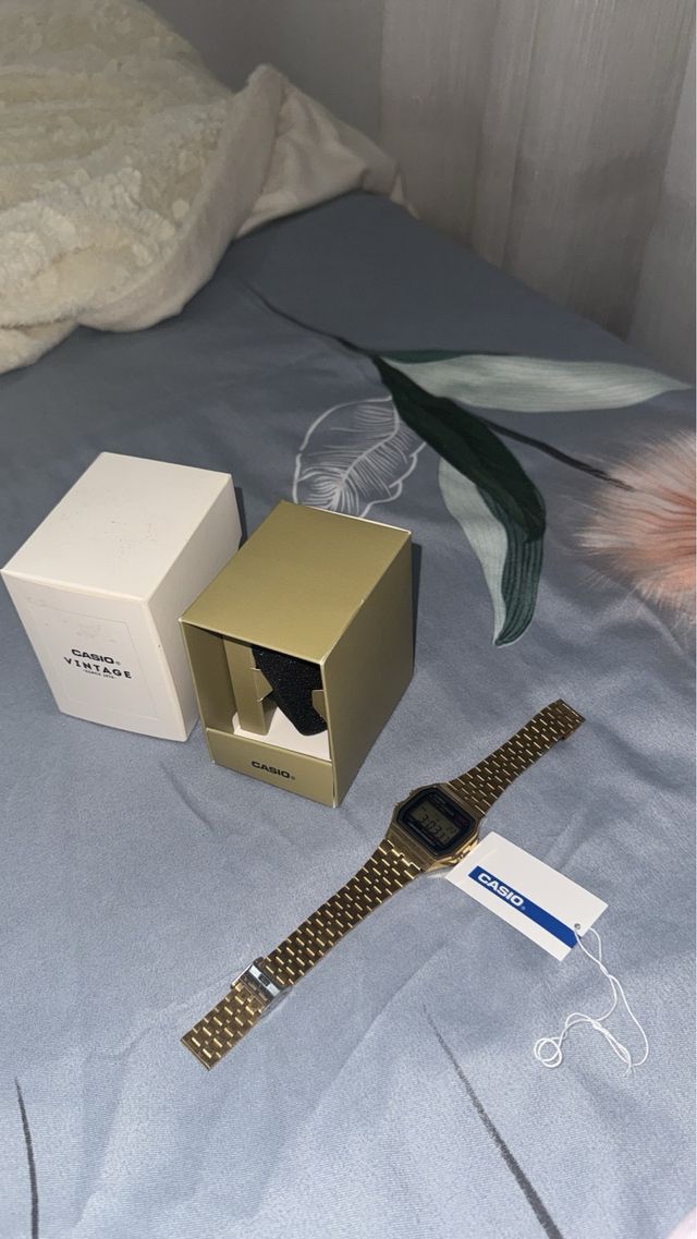 Reloj Casio Dorado Vintage