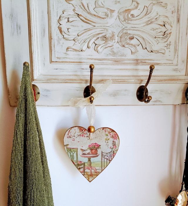 Corazón decoración Shabby Chic num 51