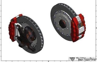 Kit Frenos M3 E46 6 Pistones Grupo AKIT DE FRENOS 