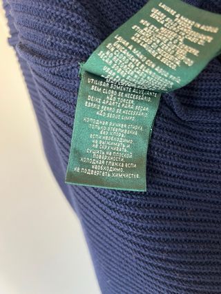 Chaqueta Punto Ralph Lauren Azul Marino