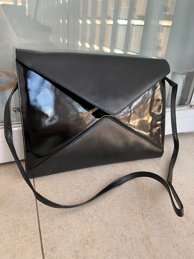 Bolso cartera fiesta negro