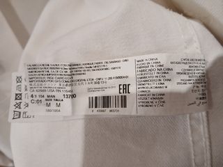Cazadora vaquera blanca Mango