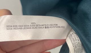 Camisón seda Massimo Dutti Talla M