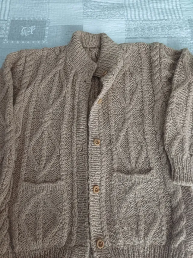 Golfino lana fatto a mano