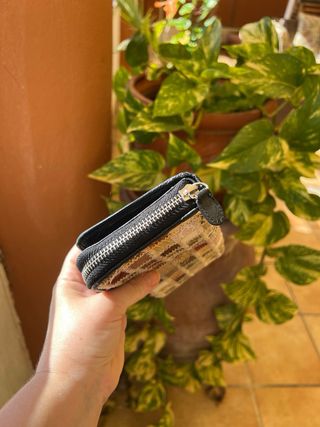 Cartera de cuero mujer cuadros patchwork