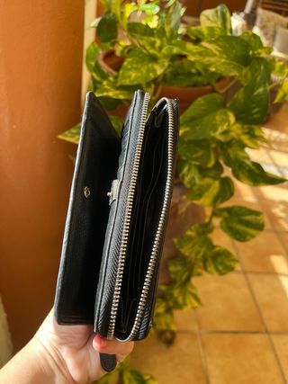 Cartera de cuero mujer cuadros patchwork