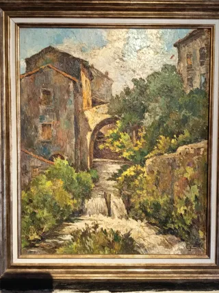 Pintura original de paisaje