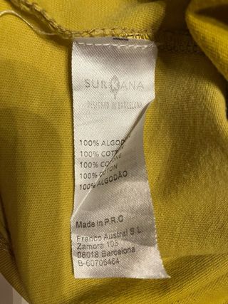 Camiseta manga corta crochet 