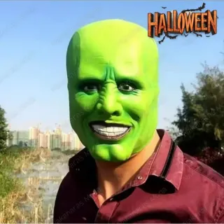 Máscara disfraz Jim Carrey