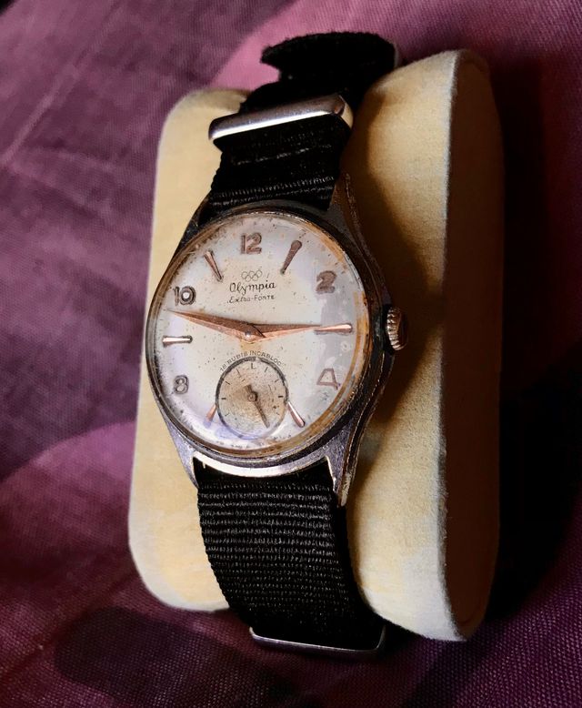 Reloj Olympia Extra Forte Baumgartner 120 Vintage