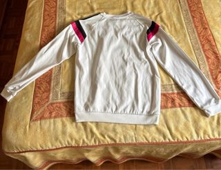 Sudadera Real Madrid Adidas Blanca y Rosa