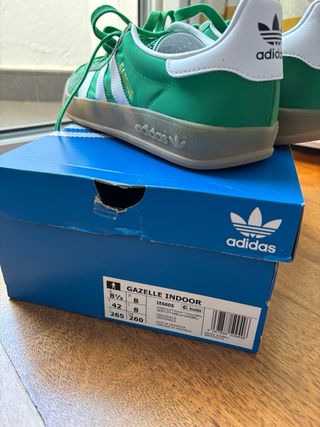 Adidas Gazelle indoor Talla 42 Verde