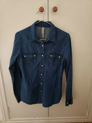 Camisa vaquera Primark azul