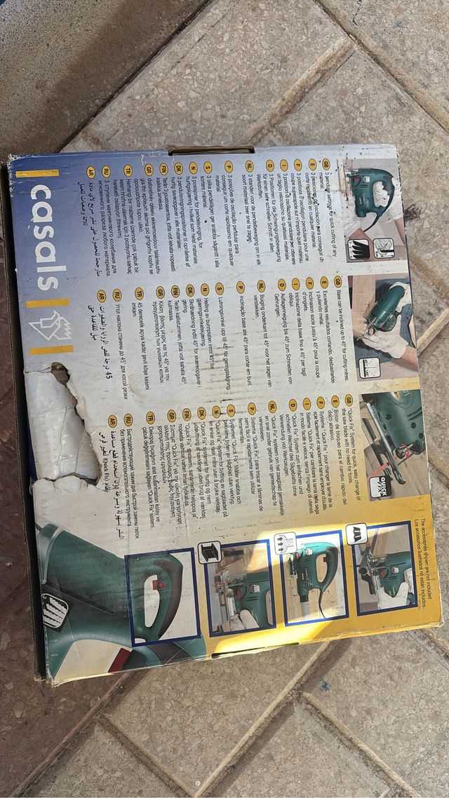 Sierra Caladora Pendular Casals VC500PE