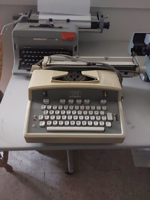 Máquinas de escribir antiguas