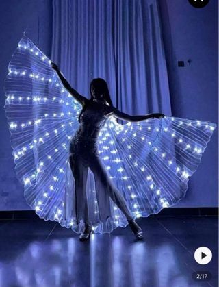 Capa LED Bodas Adulto 140cm