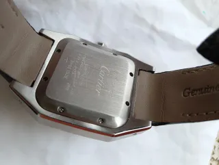 Orologio Cartier Argento e Nero