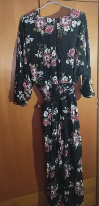 Mono largo estampado floral