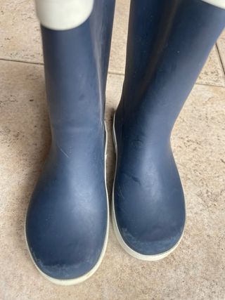 Botas de chuva azuis n 24