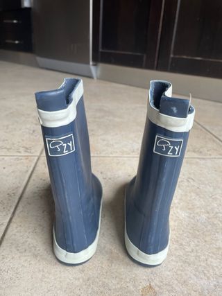 Botas de chuva azuis n 24