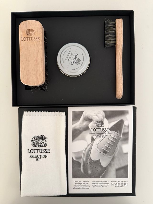 Kit Lottusse crema de zapatos