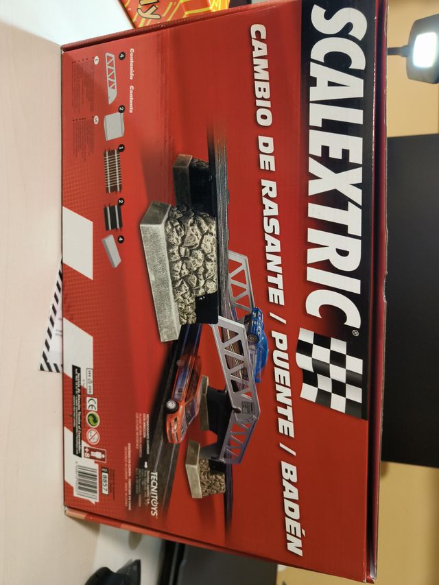 Scalextric Cambio de Rasante/Puente/Badén
