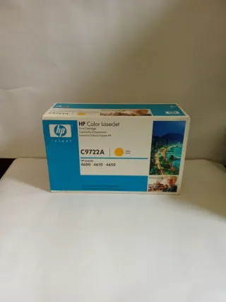 HP C9722A Cartucho Tóner Amarillo LaserJet