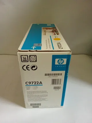 HP C9722A Cartucho Tóner Amarillo LaserJet