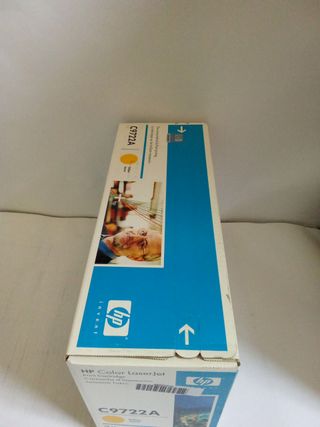 HP C9722A Cartucho Tóner Amarillo LaserJet