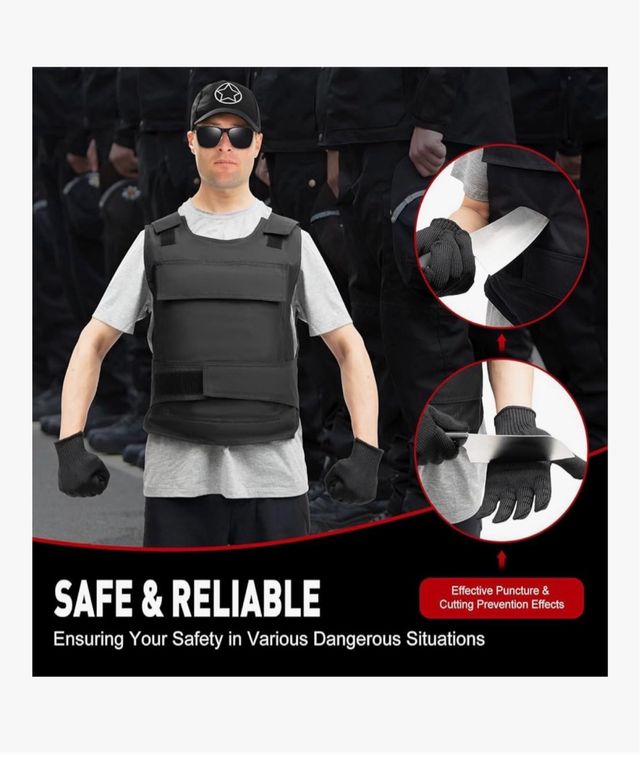 Chaleco protector KOLHGNSE negro
