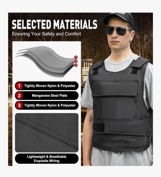 Chaleco protector KOLHGNSE negro
