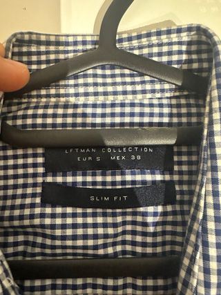 Camisa cuadros Lefties Slim Fit