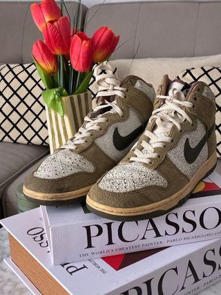 Nike Dunk High Retro Marrón Verde Oliva