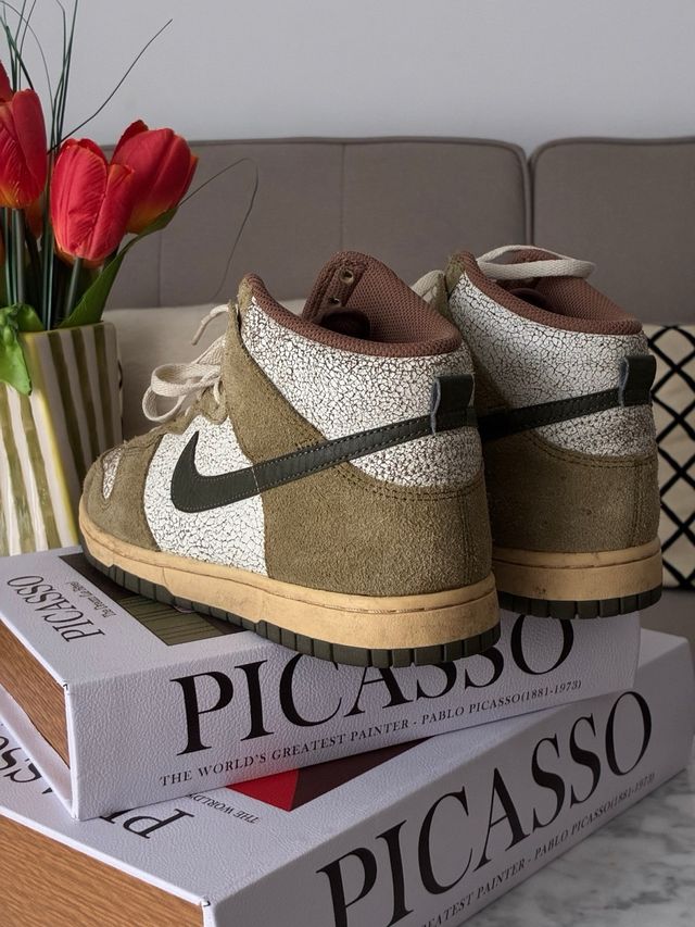Nike Dunk High Retro Marrón Verde Oliva