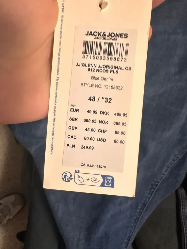 Pantalones Jack & Jones Talla 48