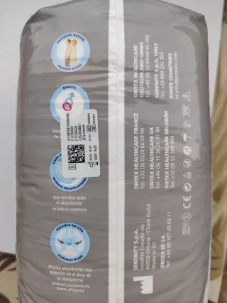 Bragas Serenity Talla L (10 unidades)