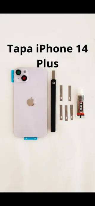 Kit cover posteriore viola per iPhone 14 Plus