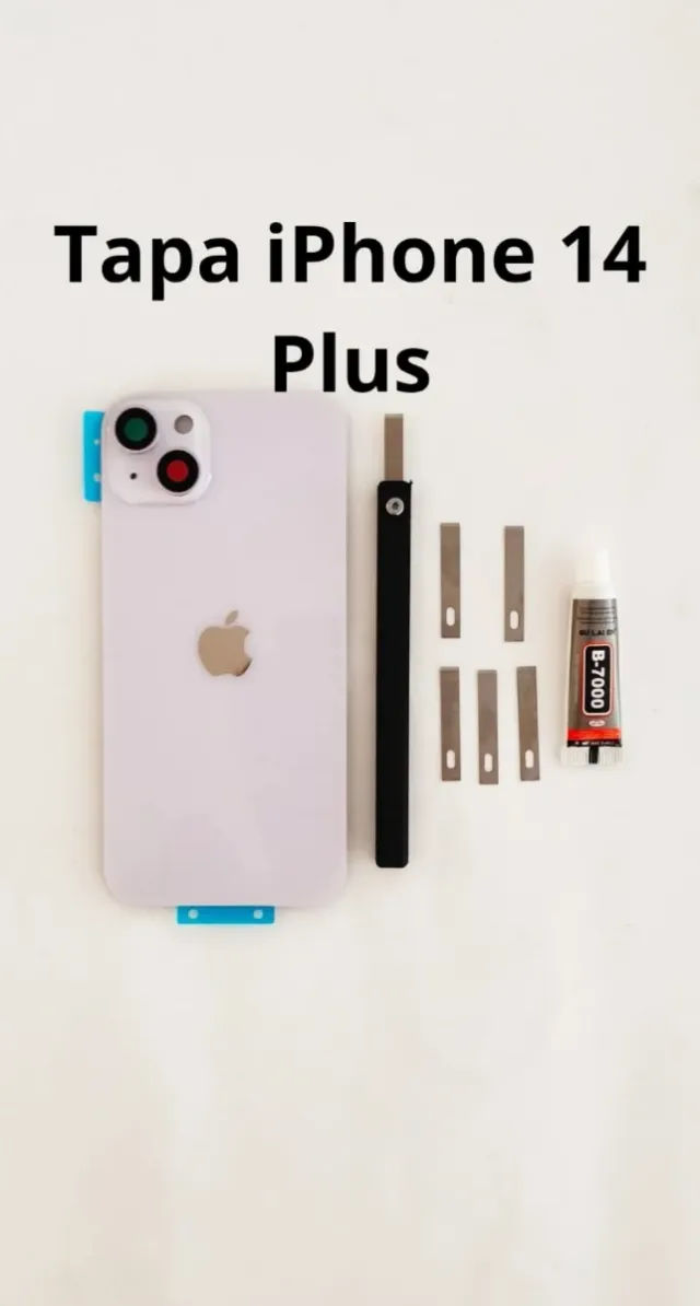 Kit Tapa Trasera iPhone 14 Plus Púrpura 