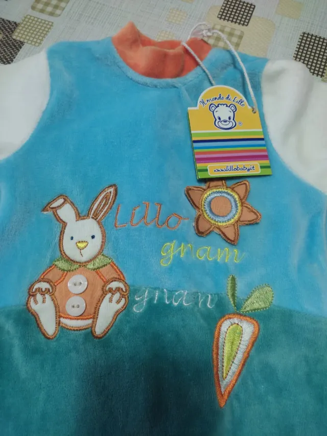 Tutina neonato "Il mondo di Lillo"