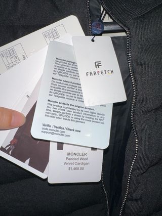 Chaqueta Moncler Negra