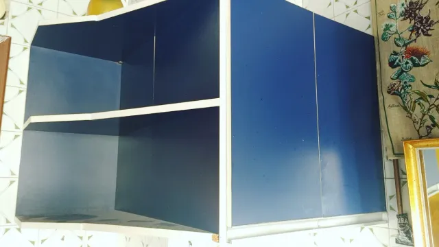 Muebles Cocina Retro Azul