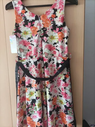 Vestido de flores.
