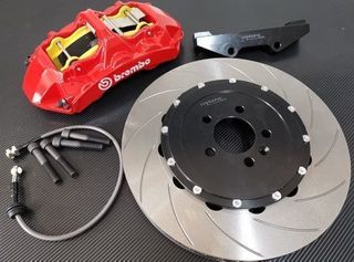 Kit Frenos 6/4 Pistones CARBONE + BREMBOKit de fre