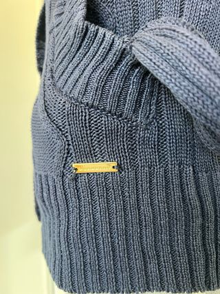 Chaqueta Burberry Punto Azul Marino