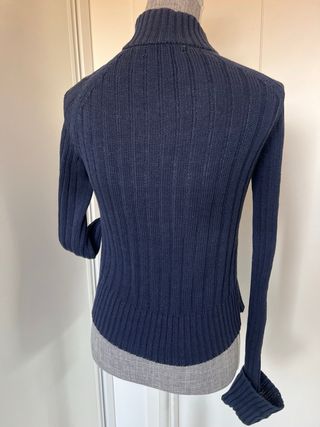 Chaqueta Burberry Punto Azul Marino