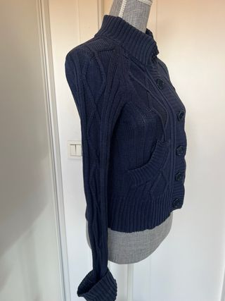 Chaqueta Burberry Punto Azul Marino