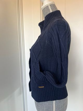 Chaqueta Burberry Punto Azul Marino