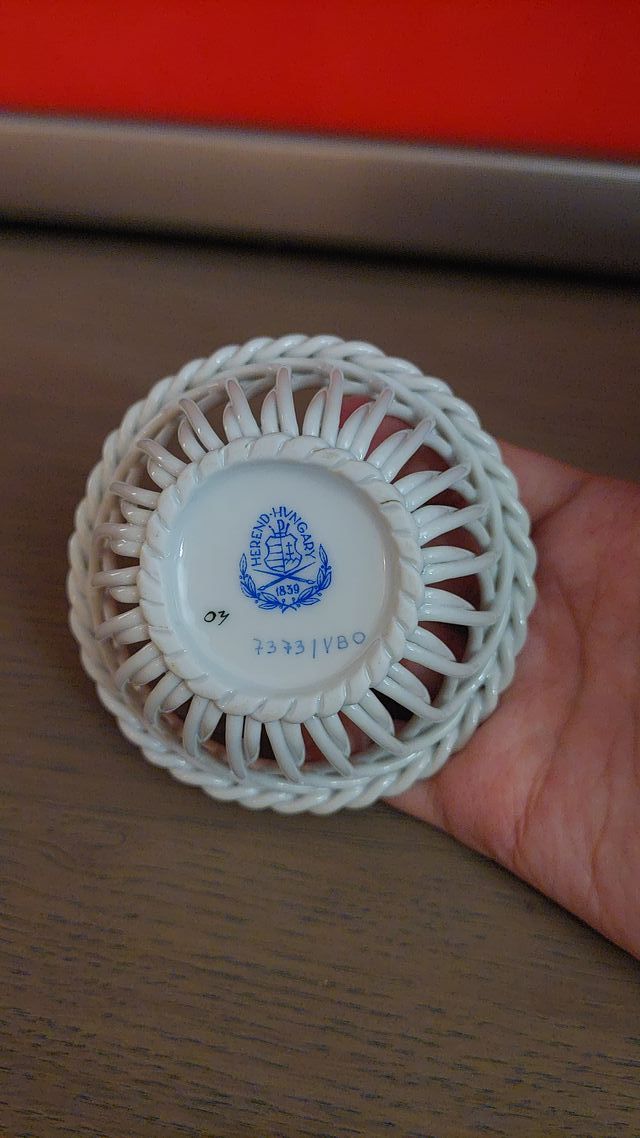 Cestino Herend Queen Vittoria